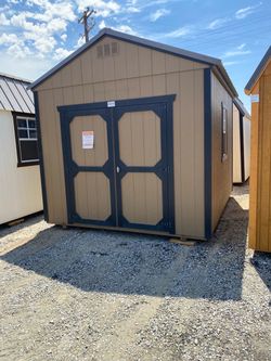 Outdoor Storage Shed with Double Doors