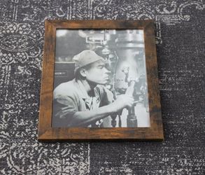 Framed Vintage Photo Print - WWII Japanese Submarine Periscope Crewman (8x10)