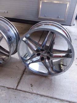 Pair 22 inch dub dirty dog 5s