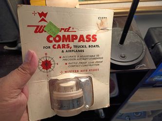Car compass wizard beige and black color original car accessories sold here