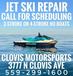 Jet ski repair $140 an hour