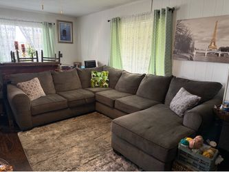 Gray living room