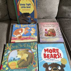 Bear children’s book bundle