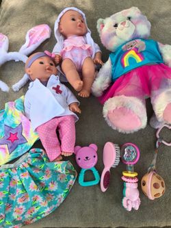 Cute doll bundle all for $15 used clean ready for pick up south La 90043
