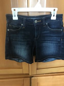 Three pairs of girls jean shorts, all size 10