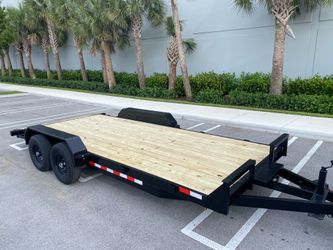 New 7x18 Car Hauler Trailer 10K GVWR