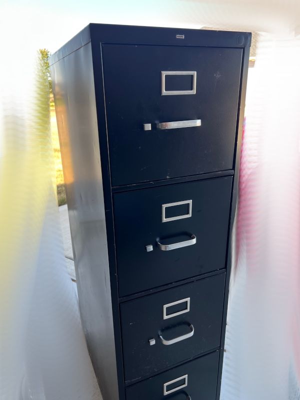 HON 4-drawer Letter Size File Cabinet