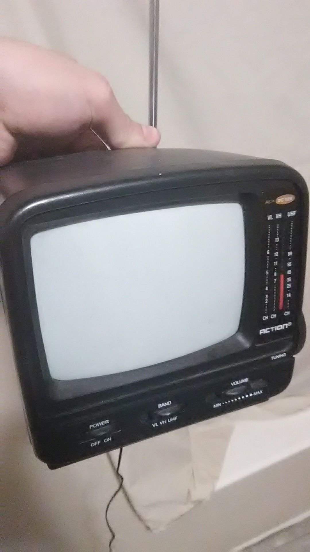 Action brand mini portable tv
