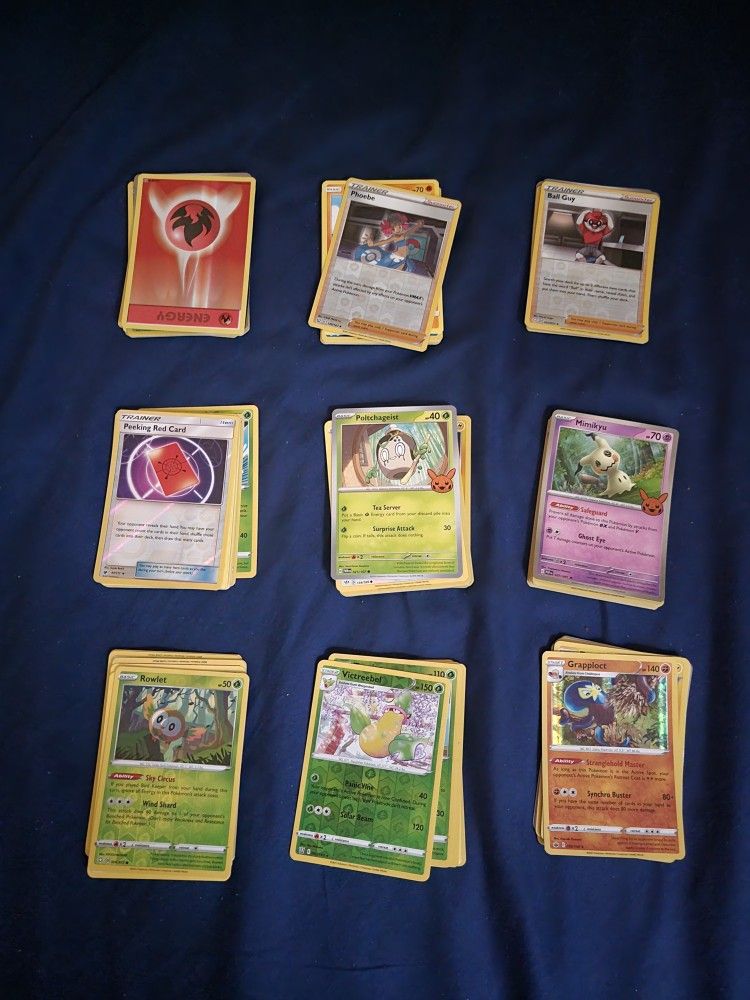 Pokemon 92 Cards Mix