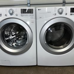 VERY NICE  LG WASHER AND ELECTRIC DEYER SET EXCELLENT WORKING CONDITIONS 
