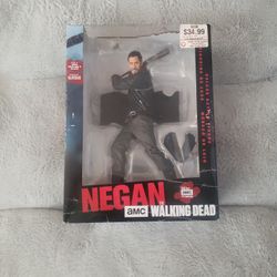 Negan With Lucille 10 Inch Deluxe Action Figure 
