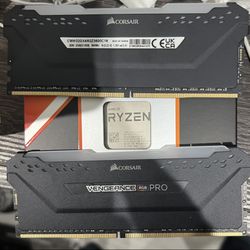 5900x CPU + Corsair RGB DDR4 RAM 3600 MHz  