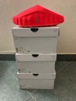 Nike Mind 001 Slide Solar red