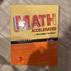 Glencoe Math Accelerated pre-algebra 