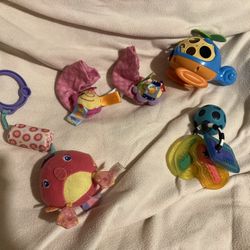 Baby Toys And Bootie Rattles… Read Description 