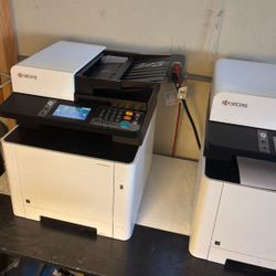 Kyocera ECOSYS M5526cdw – Color Laser Printer, Copier, Scanner, Fax (27 PPM) – Excellent Condition