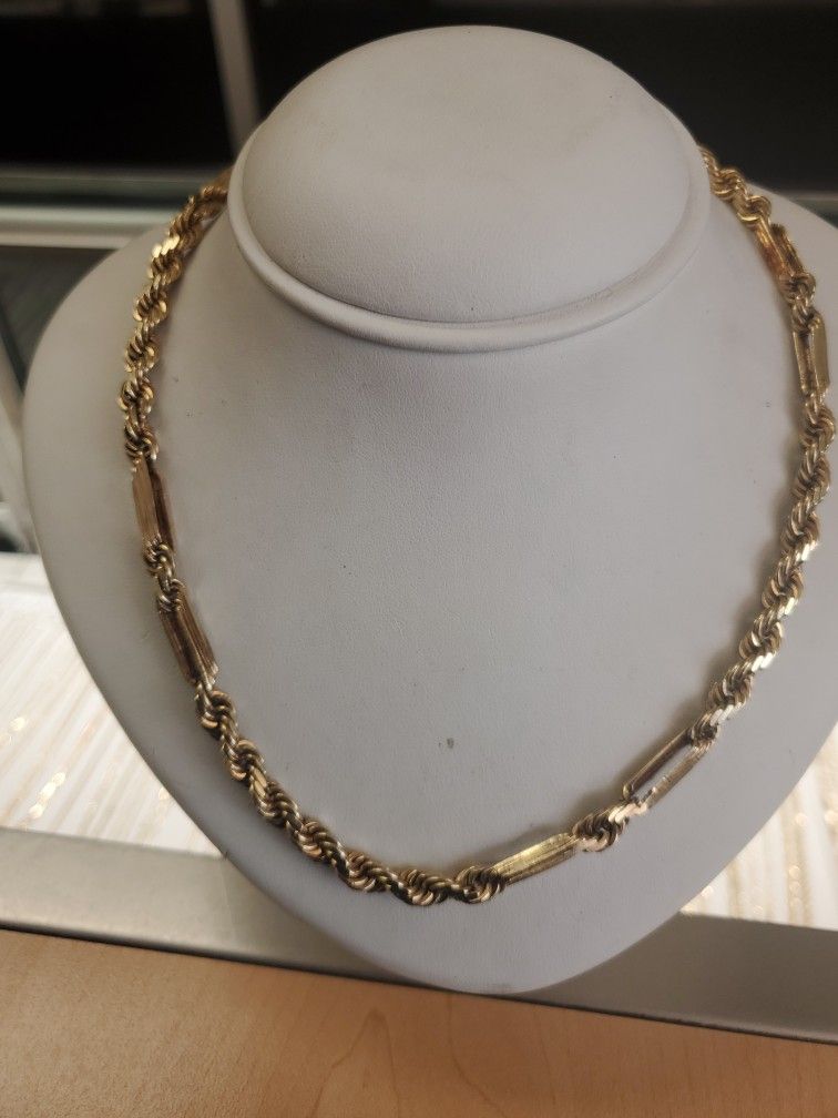 10k Solid Gold Rope Chain 65 Grams 24long Layaway Available 10