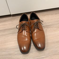 Men’s Brown Dress Shoes - Alfani Size 10