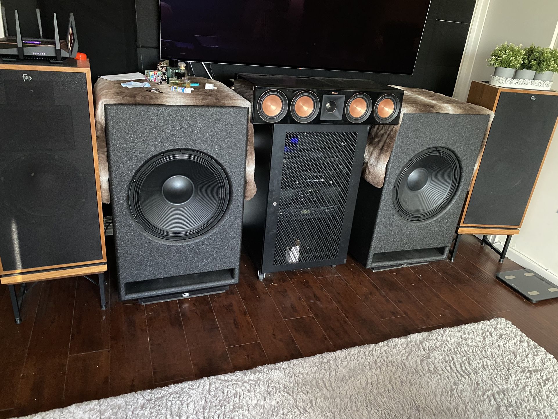 2x Mini Marty 18" Lavoce Driver subwoofer (pair)