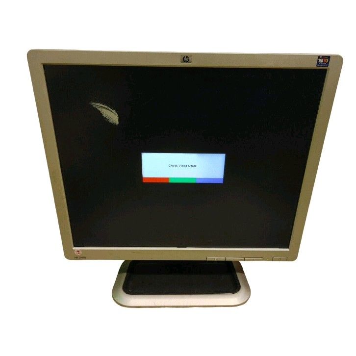 HP L1(contact info removed) 800:1 Contrast 19" Flat Panel Screen LCD Monitor GS918A 5 ms