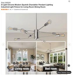Chandelier Pendant Lighting Industrial Light Fixture