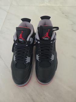Jordan 4 bred re-imagined, brand new
