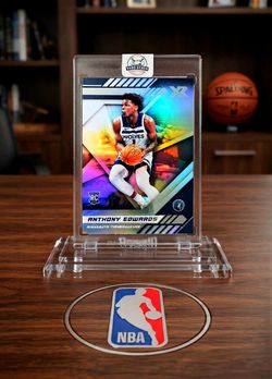 Anthony Edwards rookie card from 2020-21 Panini Chronicles XR # 295 Minnesota Timberwolves NBA