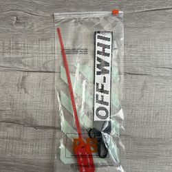 Off White Keychain White 