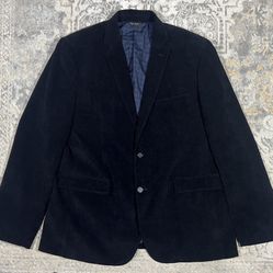 Marc Martin Performance 2 Button Jacket Blazer Size 46L Navy
