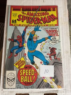 The Amazing Spider-Man Annual #22 Marvel Speedball Daredevil 1988
