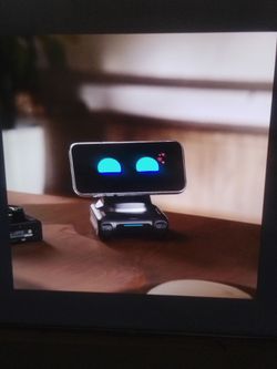New Lool AI Desktop Companion space black Chat GPT & Gemini voice interaction and visual understanding