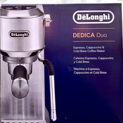 NEW De'Longhi Dedica Duo Espresso & Cold Brew Machine