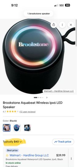 Brookstone speaker