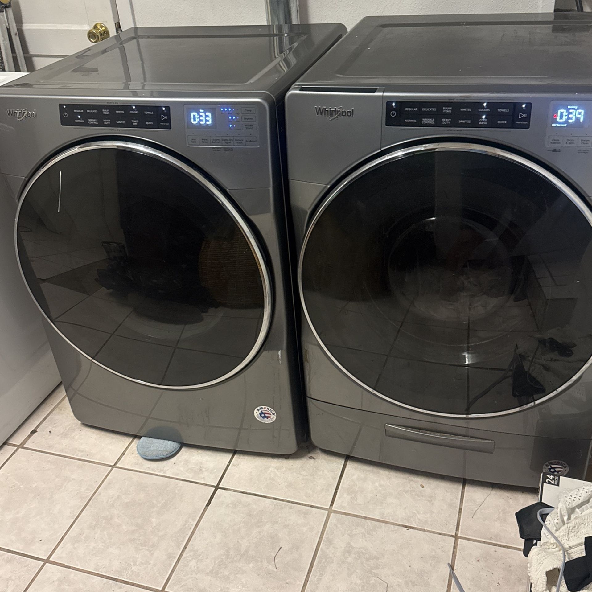 Whirlpool Washer And Dryer
