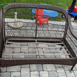 PATIO BENCH/LUVSEAT