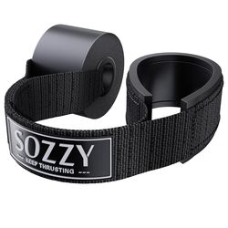 Sozzy Door Anchor for Resistance Bands, Extra Large, Heavy Duty with Solid Nylon Core, Great for Closed Loop Bands, Physical Therapy, Home Workout Equ