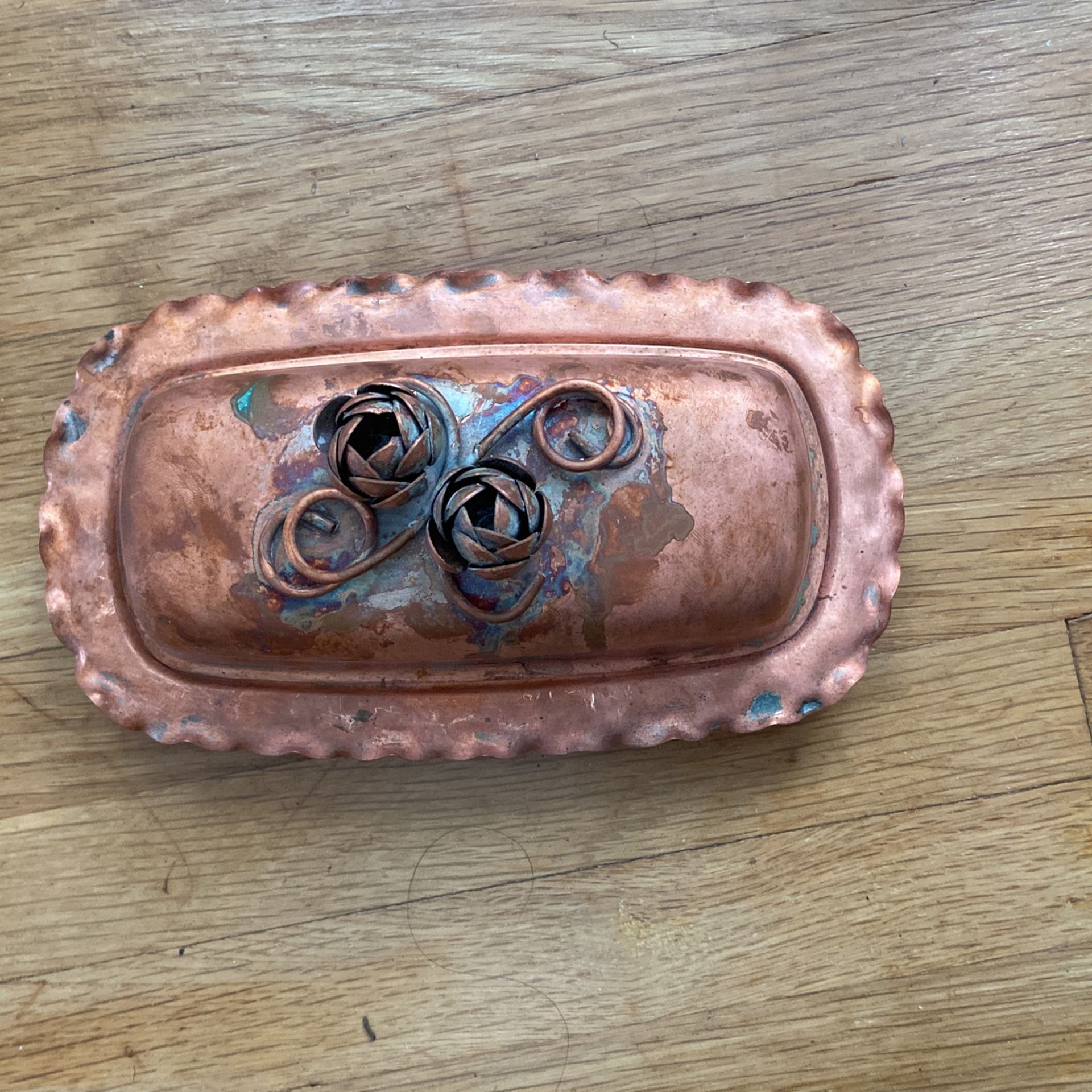 Vintage Copper Butter Dish - Vintage & collectibles By Gregorian