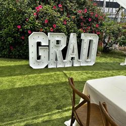 GRAD Wooden Marquee Letters 