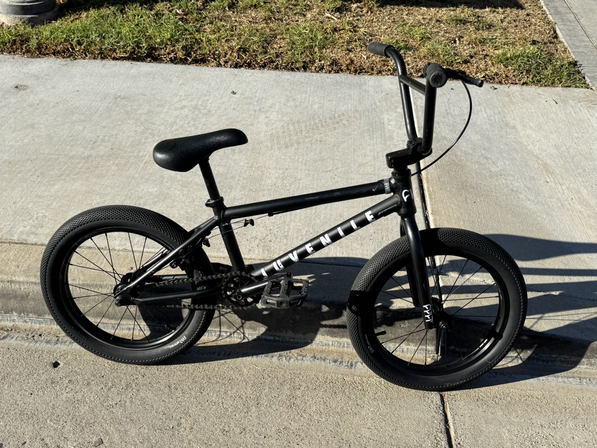 Cult Juvenile 18 Black BMX Bike 