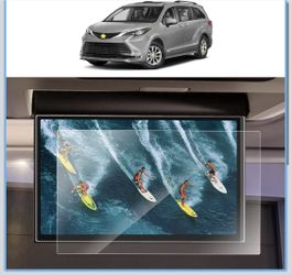 SKTU 2PCS for 2024 2025 2026 Toyota Sienna Accessories Screen Protector for 2021-2026 Toyota Sienna 11.6-Inch Rear Entertainment [Ultra HD, Anti-Scrat