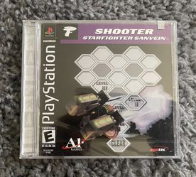 Shooter Starfighter Sanvein For PlayStation 1