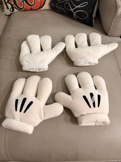 Disney Mickey Mouse Plush Hands $8 each set