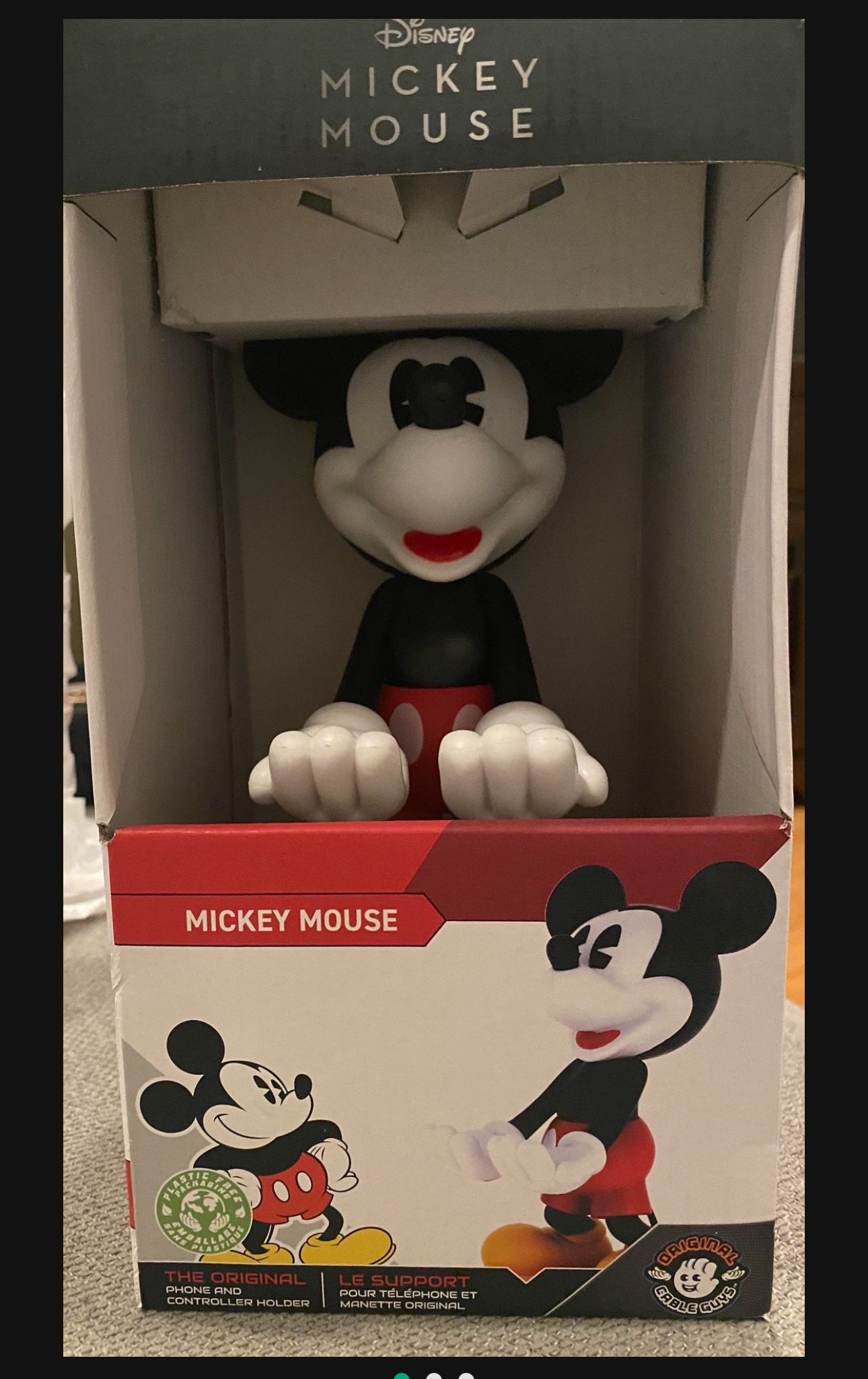 Disney Mickey Mouse Phone and Controlller Holder