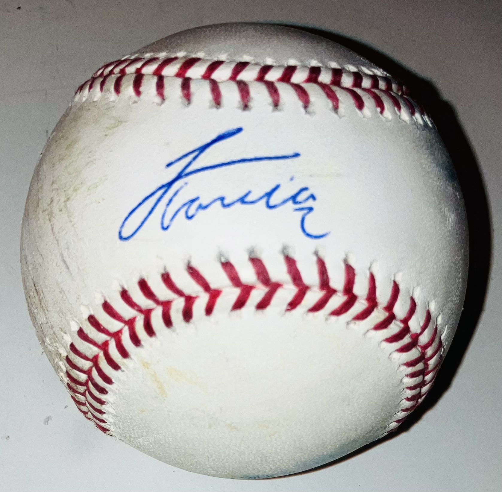 LUIS GARCIA JR WASHINGTON NATIONALS STAR SIGNED AUTOGRAPHED GU MLB BASEBALL RARE
