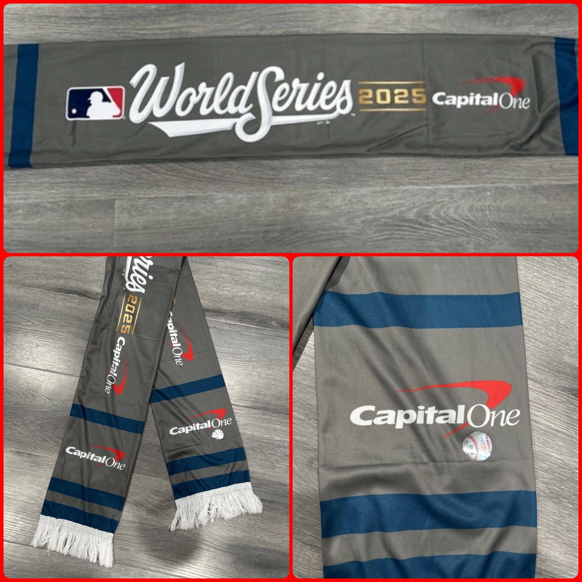World Series 2025 Scarf Los Angeles Dodgers LA MLB Baseball