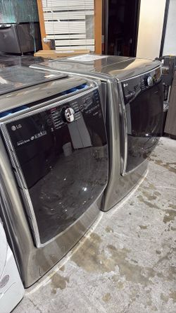 Lg washer and gas dryer Frontload