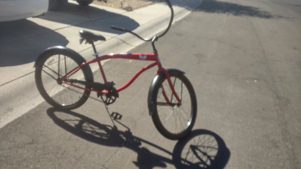 Men's 26 Inch Silkk Extended Frame Beach Cruiser Bike