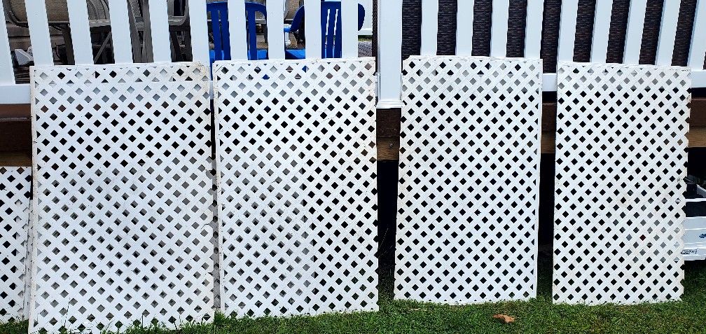 4ft. x app. 2ft. lattice