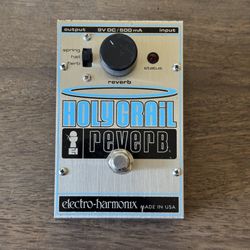 Electro Harmonix EHX Holy Grail Reverb Pedal V1