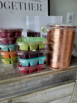 Scentsy Warmer Rose Gold Etched Core - Bars included